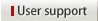 User support