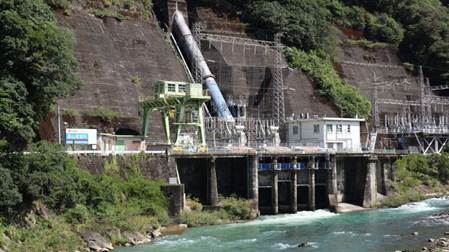 長山発電所(外観)